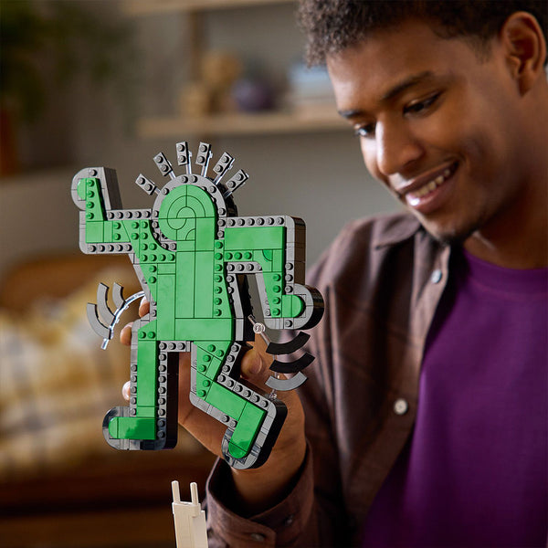 LEGO Art 31216 — Keith Haring – Figurine care danseaza – imagine 7