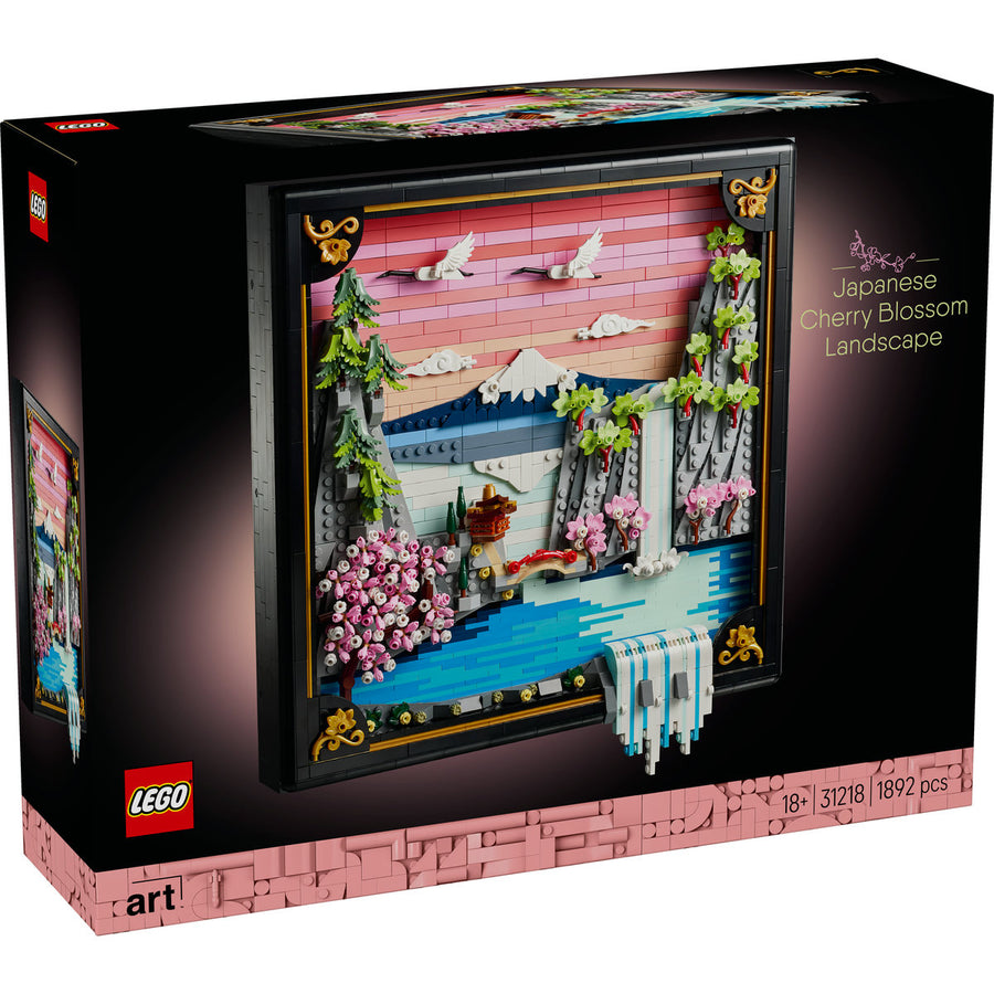 LEGO Art 31218 — Peisaj cu flori de cireș japonez – imagine 2