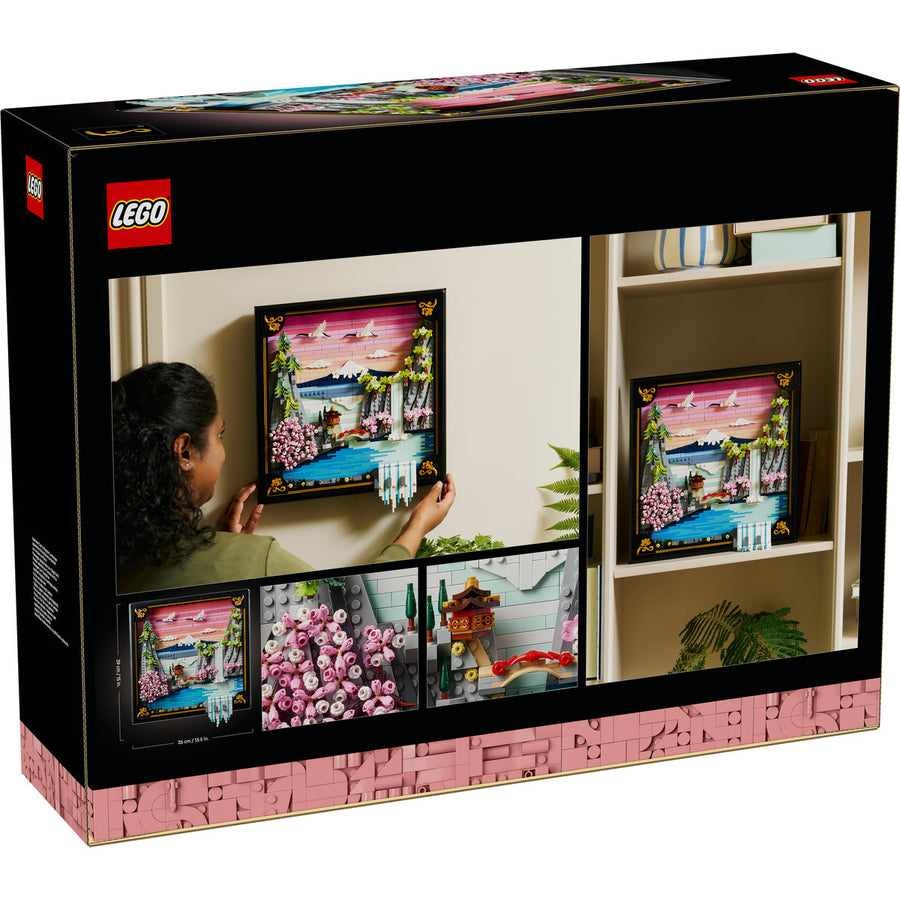 LEGO Art 31218 — Peisaj cu flori de cireș japonez – imagine 3