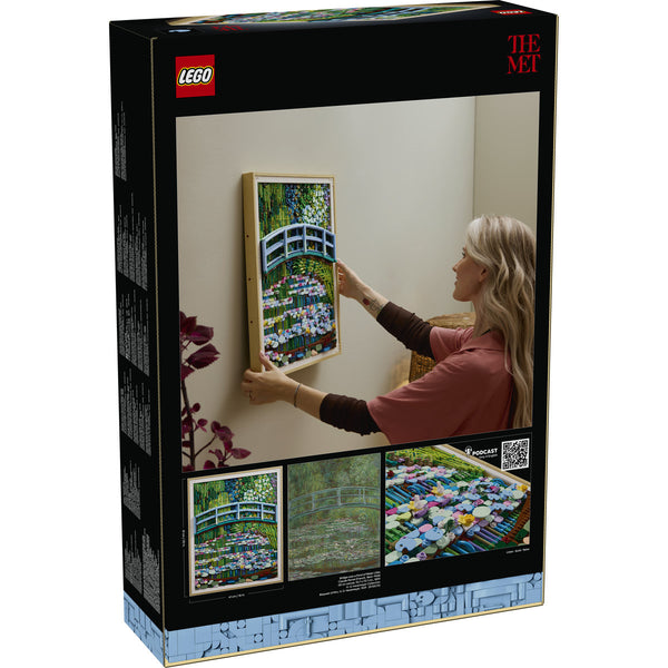 LEGO Art 31220 — Claude Monet – Pod peste lac cu nuferi – imagine 3