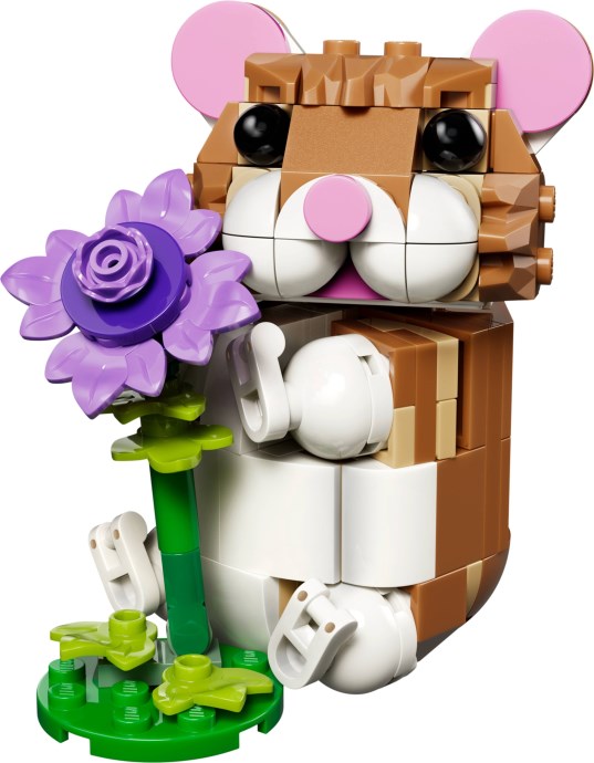 LEGO Creator 31376 — Hamster adorabil cu o floare