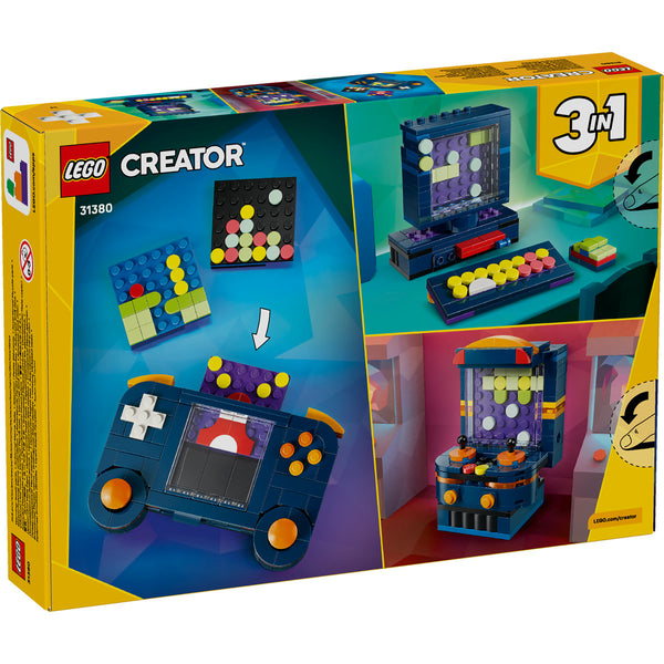 LEGO Creator 31380 — Consolă de jocuri video retro – imagine 3