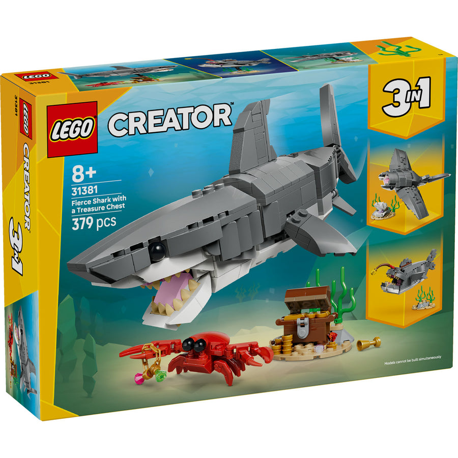 LEGO Creator 31381 — Rechin feroce cu un cufăr de comori – imagine 2