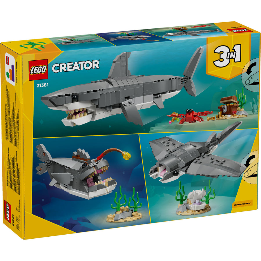 LEGO Creator 31381 — Rechin feroce cu un cufăr de comori – imagine 3