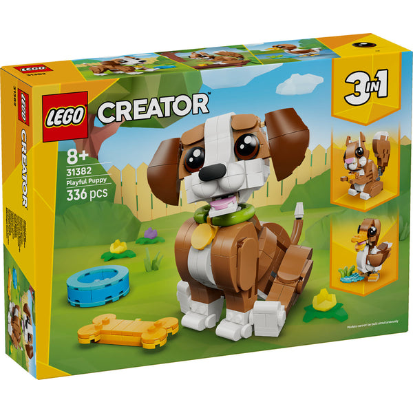 LEGO Creator 31382 — Animale adorabile: Cățeluș jucăuș – imagine 2
