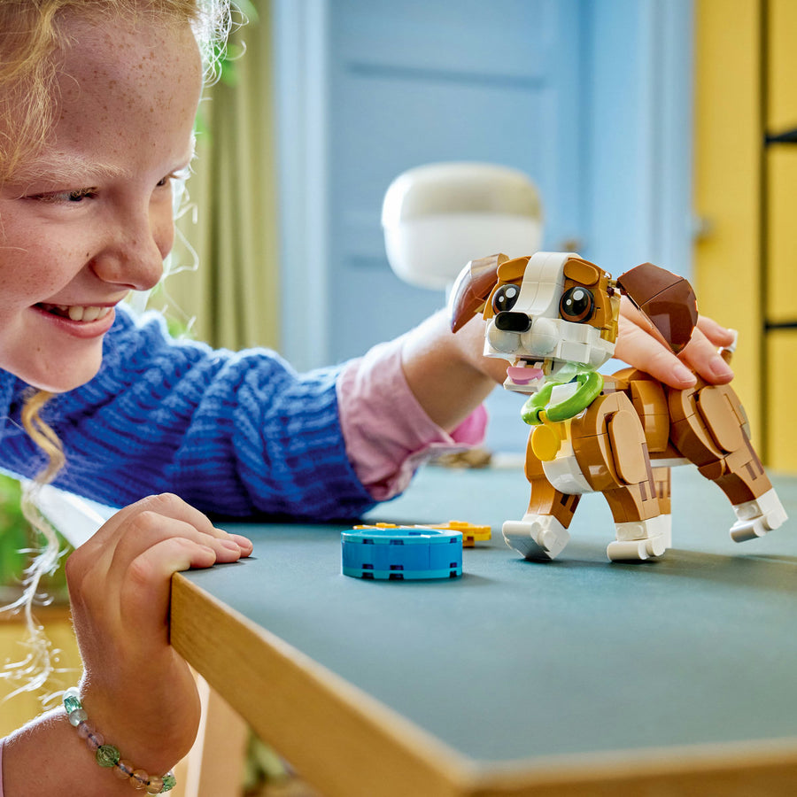 LEGO Creator 31382 — Animale adorabile: Cățeluș jucăuș – imagine 4