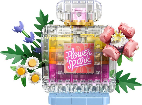 LEGO Creator 31383 — Sticlă de parfum cu flori decorativă
