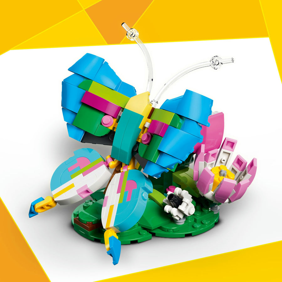 LEGO Creator 31384 — Animale sălbatice: Colibri colorat – imagine 5
