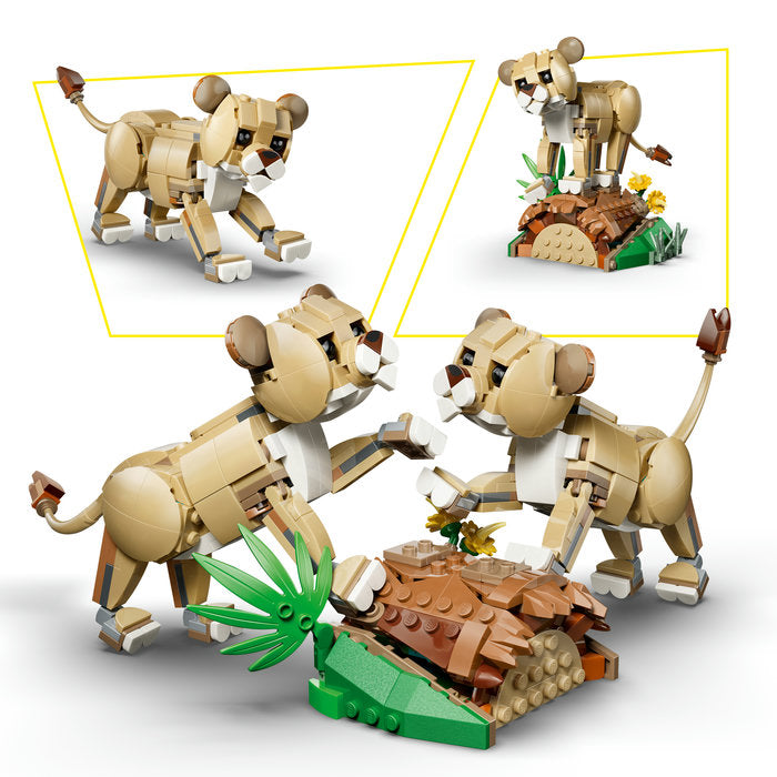 LEGO Creator 31386 — Animale sălbatice: Leu maiestuos – imagine 8