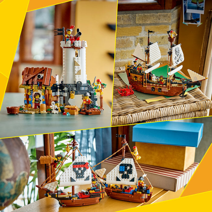 LEGO Creator 31387 — Corabie de pirați emblematică – imagine 6