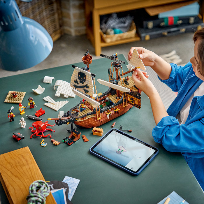 LEGO Creator 31387 — Corabie de pirați emblematică – imagine 9