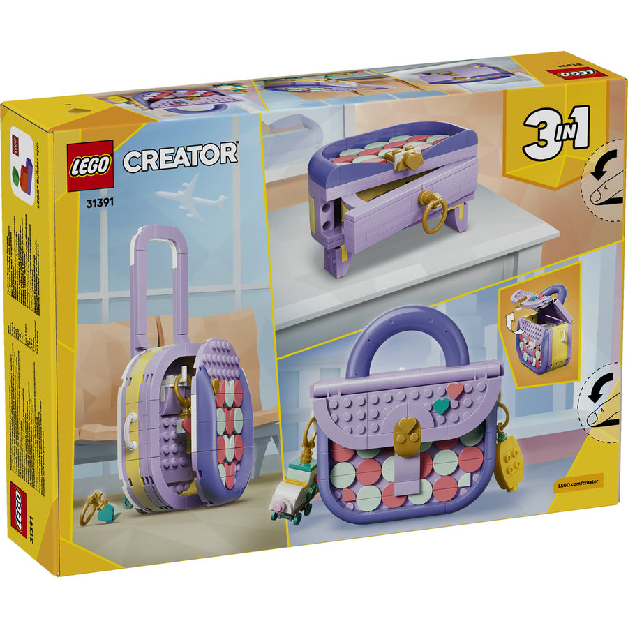 LEGO Creator 31391 — Geantă artistică și modernă cu depozitare – imagine 3