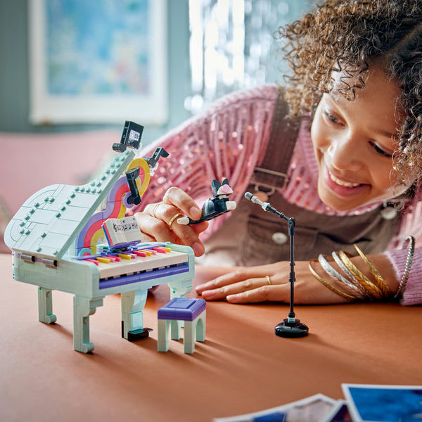 LEGO Creator 31392 — Pian decorativ cu o pisică – imagine 5