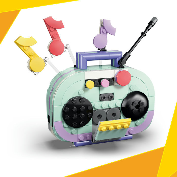 LEGO Creator 31392 — Pian decorativ cu o pisică – imagine 6