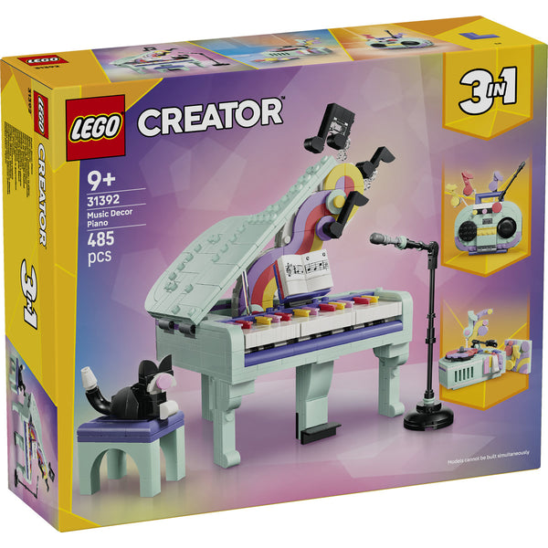 LEGO Creator 31392 — Pian decorativ cu o pisică – imagine 2