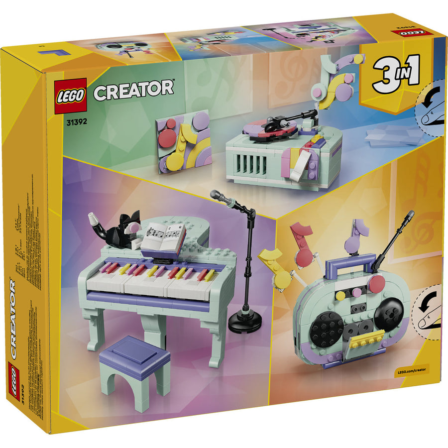 LEGO Creator 31392 — Pian decorativ cu o pisică – imagine 3