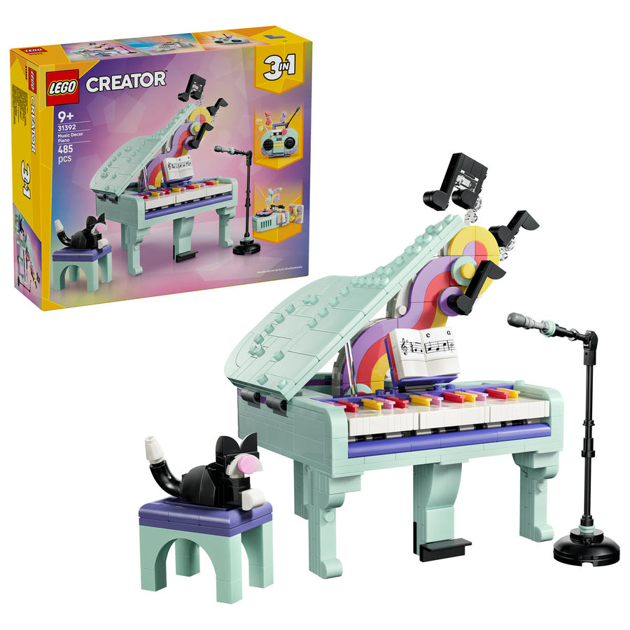 LEGO Creator 31392 — Pian decorativ cu o pisică – imagine 1