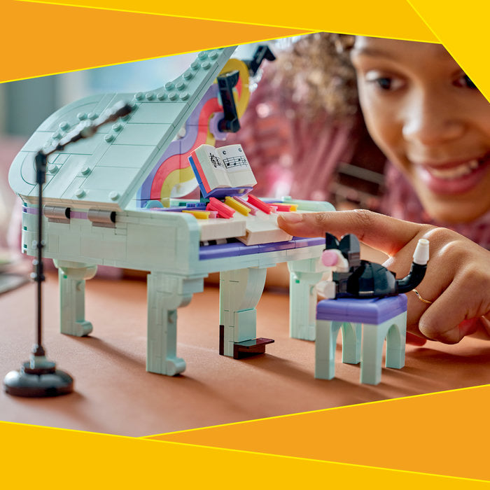 LEGO Creator 31392 — Pian decorativ cu o pisică – imagine 8