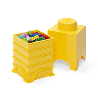 Cutie depozitare LEGO 1 galben