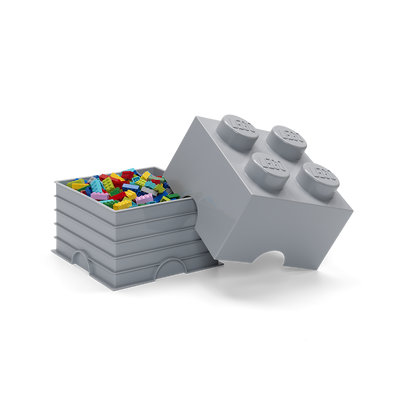 Cutie depozitare LEGO 4 gri