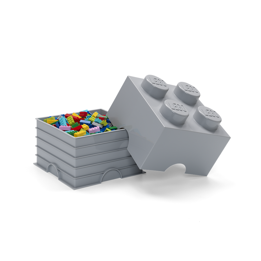 Cutie depozitare LEGO 4 gri