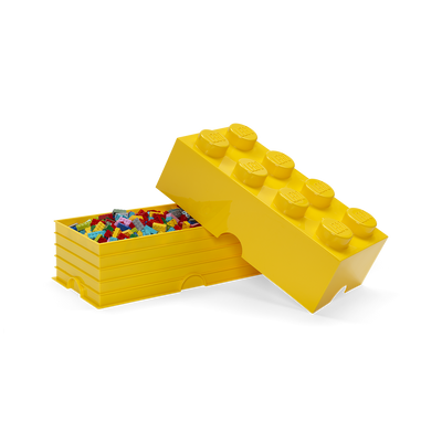 Cutie depozitare LEGO 8 galben