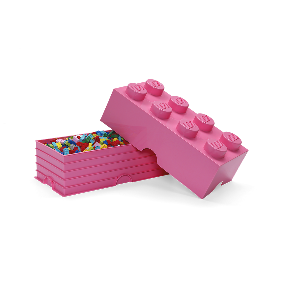 Cutie depozitare LEGO 8 roz