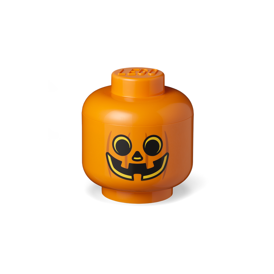 Cutie depozitare S cap minifigurina LEGO - Dovleac