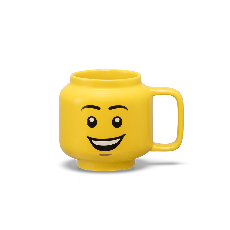Cană mică LEGO din ceramică – Cap de băiat fericit