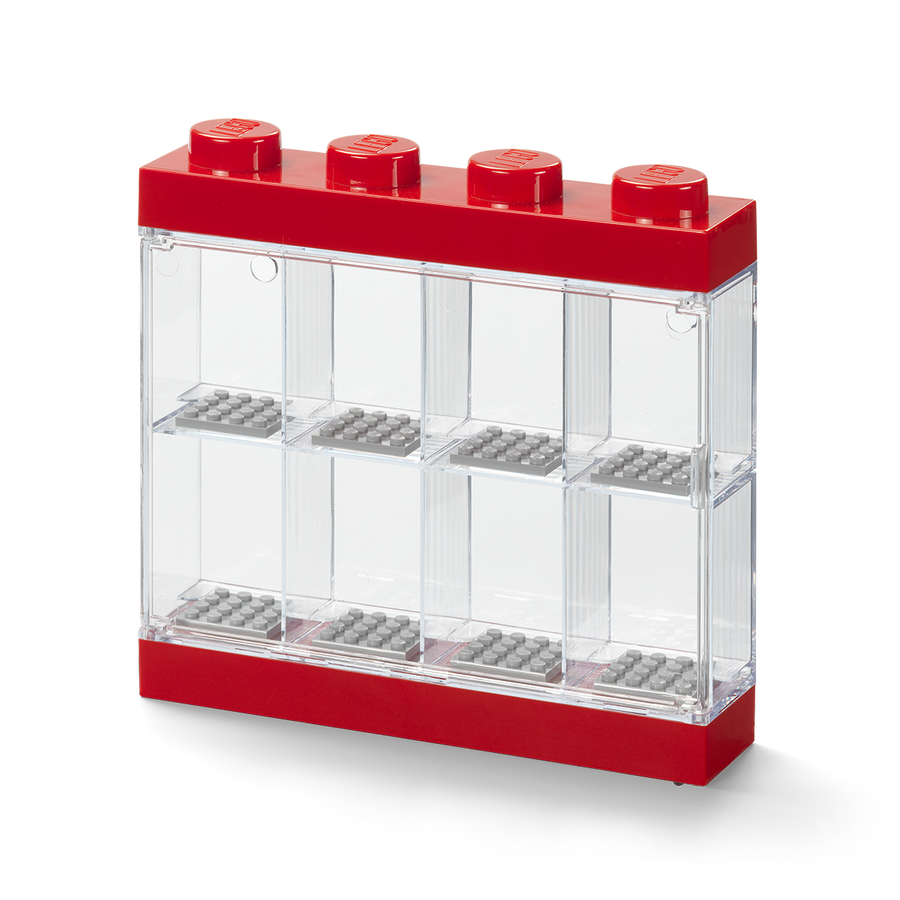 Cutie rosie pentru 8 minifigurine