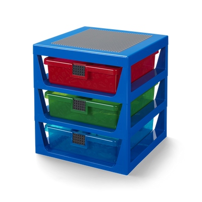 Organizator LEGO cu trei sertare