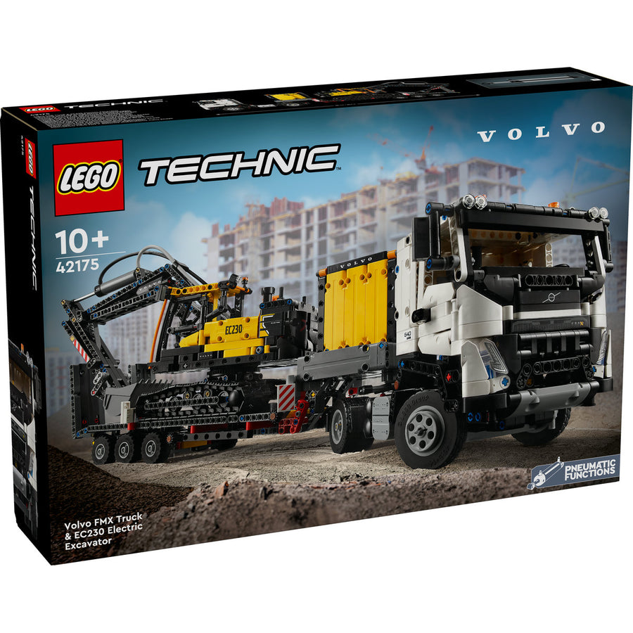 LEGO Technic 42175 — Camionul FMX și excavatorul electric EC230 de la Volvo – imagine 2