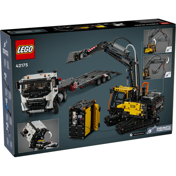 LEGO Technic 42175 — Camionul FMX și excavatorul electric EC230 de la Volvo – imagine 3
