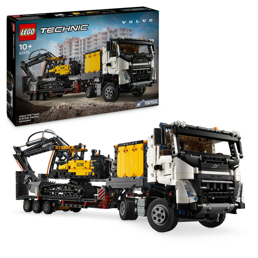 LEGO Technic 42175 — Camionul FMX și excavatorul electric EC230 de la Volvo – imagine 1