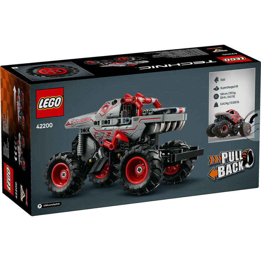 LEGO Technic 42200 — Monster Jam™ ThunderROARus™ Pull-Back – imagine 3
