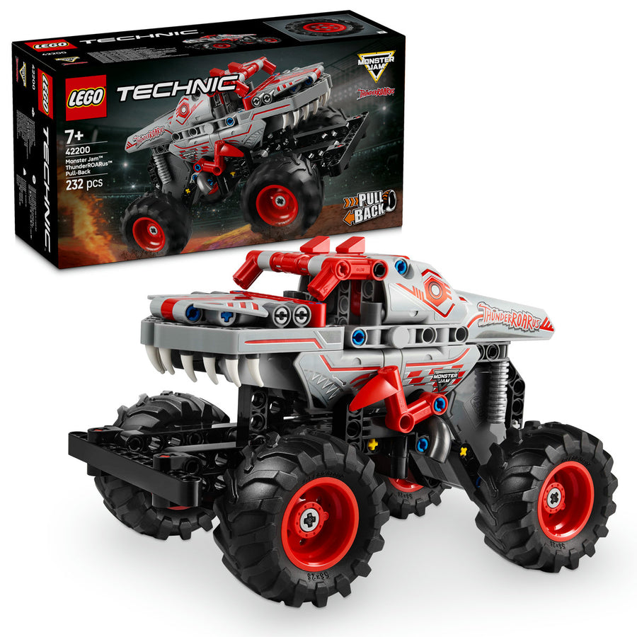 LEGO Technic 42200 — Monster Jam™ ThunderROARus™ Pull-Back – imagine 1