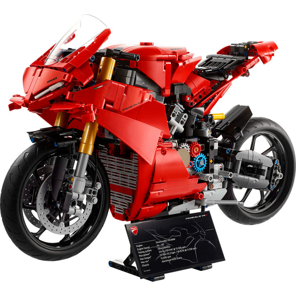 LEGO Technic 42202 — Motocicleta Ducati Panigale V4 S – imagine 7