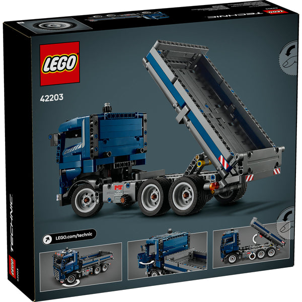 LEGO Technic 42203 — Camion cu bena basculanta – imagine 3