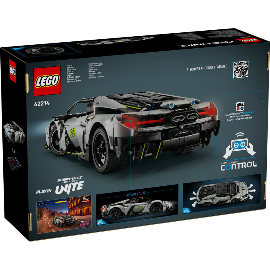 LEGO Technic 42214 — Supermasina sport Lamborghini Revuelto – imagine 3