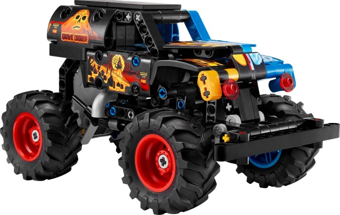 LEGO Technic 42219 — Monster Jam™ Grave Digger™ Foc și gheață