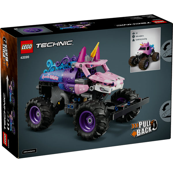 LEGO Technic 42220 — Monster Jam™ Sparkle Smash™ cu motor cu arc – imagine 3