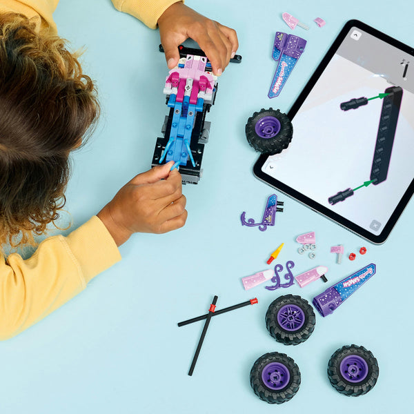 LEGO Technic 42220 — Monster Jam™ Sparkle Smash™ cu motor cu arc – imagine 4