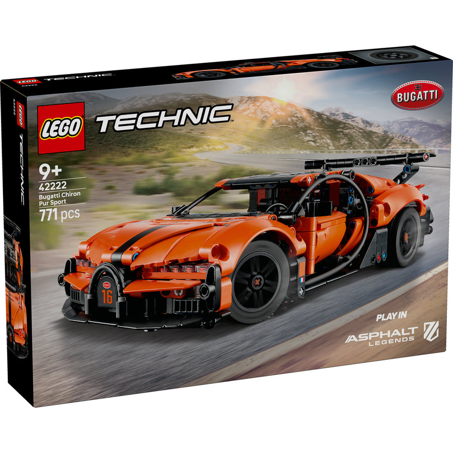 LEGO Technic 42222 — Hipermașina Bugatti Chiron Pur Sport – imagine 2