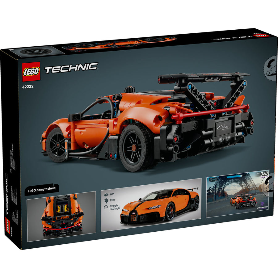 LEGO Technic 42222 — Hipermașina Bugatti Chiron Pur Sport – imagine 3