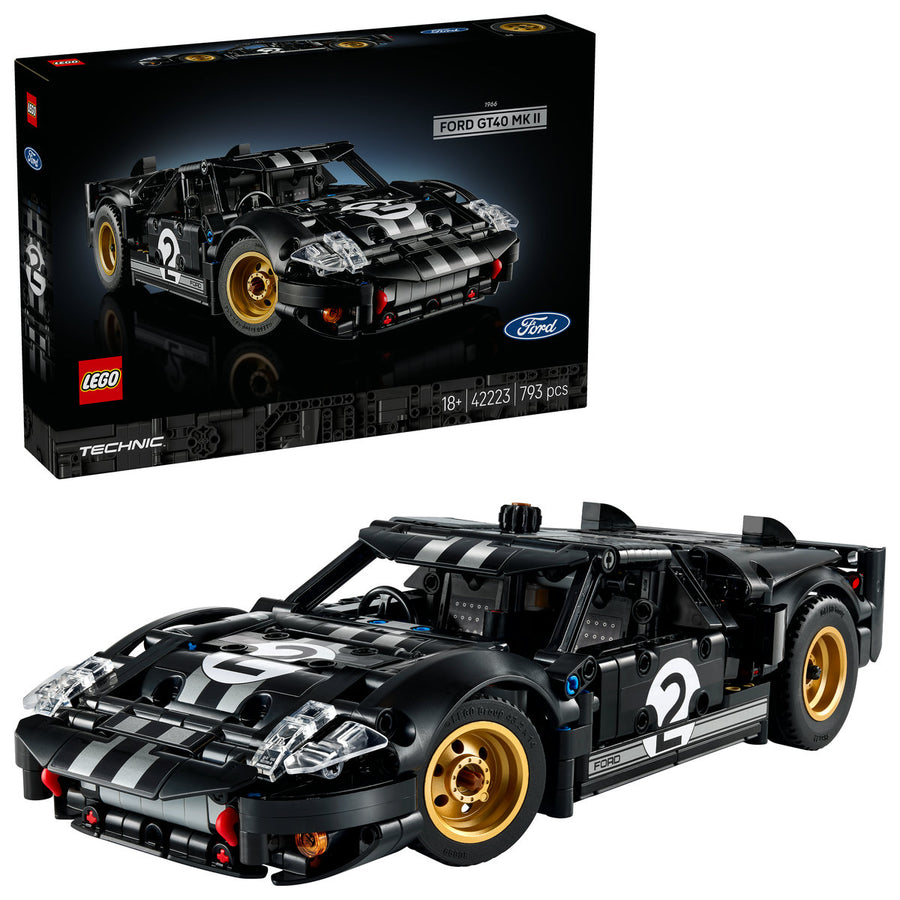 LEGO Technic 42223 — Mașina de curse 1966 Ford GT40 MKII – imagine 1