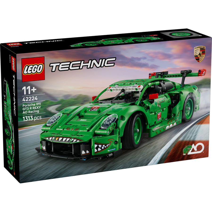 LEGO Technic 42224 — Mașina Porsche 911 GT3 R REXY AO Racing – imagine 2