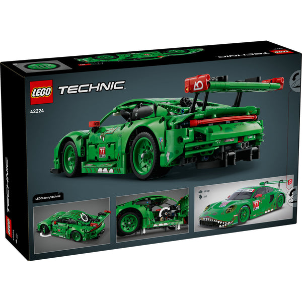 LEGO Technic 42224 — Mașina Porsche 911 GT3 R REXY AO Racing – imagine 3