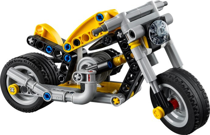 LEGO Technic 42225 — Motocicletă galbenă