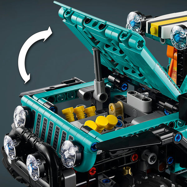 LEGO Technic 42227 — SUV-ul Jeep® Wrangler Rubicon – imagine 6