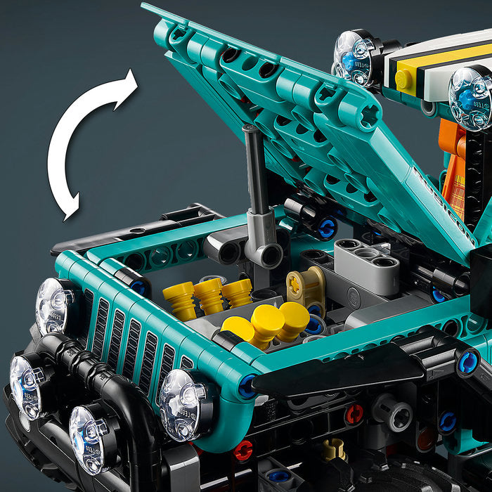 LEGO Technic 42227 — SUV-ul Jeep® Wrangler Rubicon – imagine 6